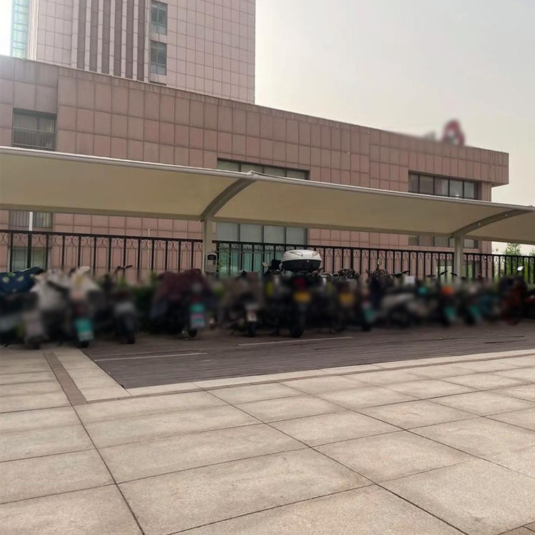 柳州膜结构电动车棚