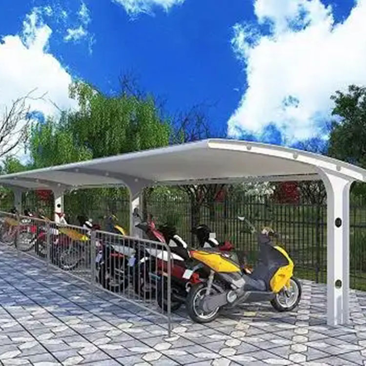 柳州膜结构电动车棚