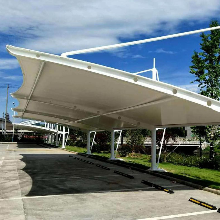 柳州膜结构汽车棚