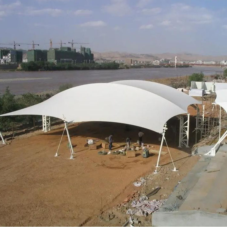 柳州膜结构汽车棚